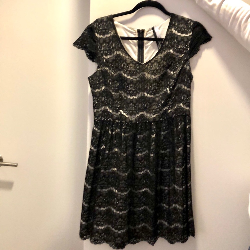 Kensie Lace A-Line Dress